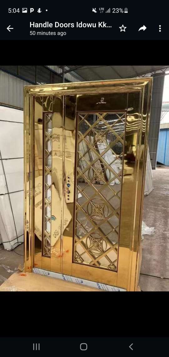 Glass door
